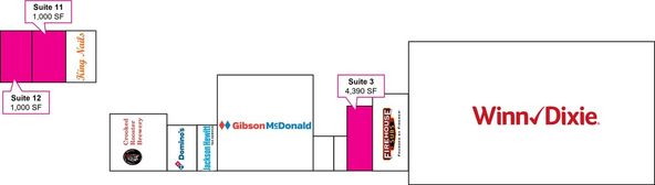 Winn Dixie Anchored Retail For Lease : 1452 S 6th St, Macclenny, FL 32063